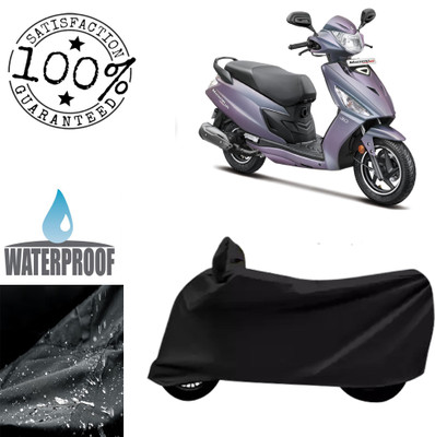 Autoinnovation Waterproof Two Wheeler Cover for Hero(Maestro Edge 125, Black)