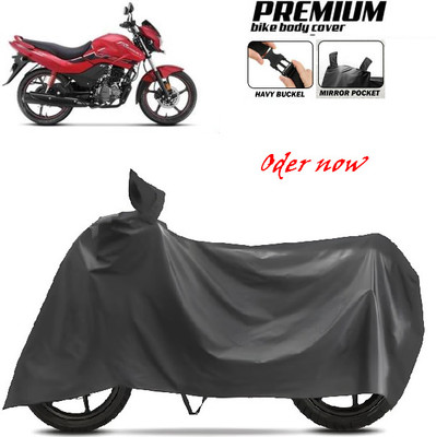 smwzxyu Waterproof Two Wheeler Cover for Bajaj, Hero, Honda, TVS, Ola(Black)