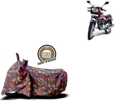 THE REAL ARV Waterproof Two Wheeler Cover for TVS(Victor GLX, Multicolor)