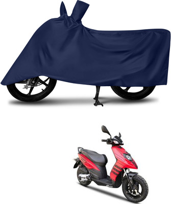Mdstar Waterproof Two Wheeler Cover for Aprilia(Storm 125, Blue)
