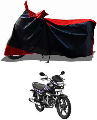 DeepShakshi AUTOMOTIVE Waterproof Two Wheeler Cover for Hero(MotoCorp Super Splendor, Red)