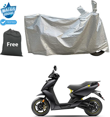 CODOKI Waterproof Two Wheeler Cover for Ather(450 X, Silver)