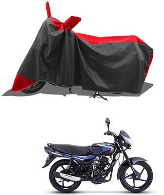 PAGORA Waterproof Two Wheeler Cover for Bajaj(CT110, Red, Black)
