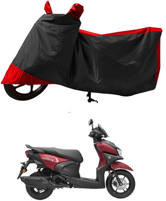 GROFATIK Two Wheeler Cover for Yamaha(Ray-ZR 125FI, Red)
