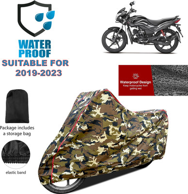 GOSHIV-car and bike accessories Waterproof Two Wheeler Cover for Hero(Passion Xpro, Yellow)