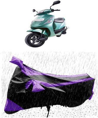 MISSION COLLECTION Waterproof Two Wheeler Cover for Mahindra(Kine, Purple)
