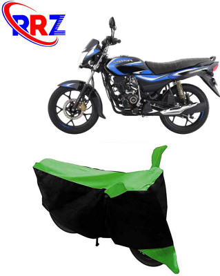 RRZ Waterproof Two Wheeler Cover for Bajaj(Platina 110, Black, Green)