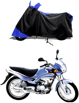 GROFATIK Two Wheeler Cover for Kinetic(Boss, Blue)