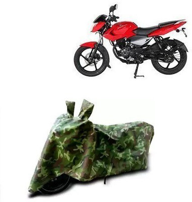ENTIRELY ELITE Waterproof Two Wheeler Cover for Bajaj(Pulsar 135, Multicolor)