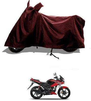 KEDIT Two Wheeler Cover for Honda(CBF Stunner, Maroon)