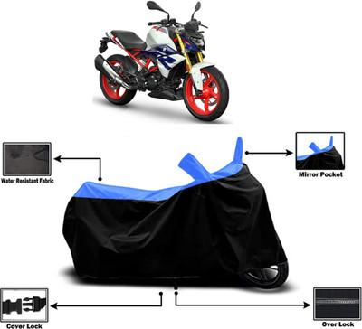Amexride Two Wheeler Cover for BMW(G 310 R, Multicolor)
