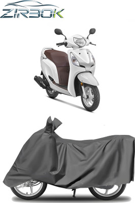 ZIRBOK Waterproof Two Wheeler Cover for Honda(Aviator, Grey)