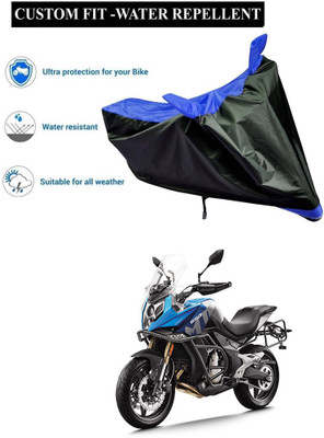PAGORA Waterproof Two Wheeler Cover for CFMoto(650MT, Blue)