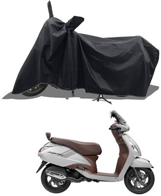 PAGORA Waterproof Two Wheeler Cover for TVS(Jupiter classic, Black)