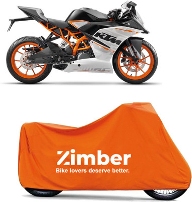THE REAL ARV Two Wheeler Cover for KTM(RC 390, Orange)