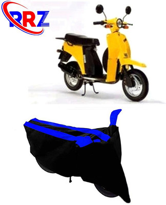 RRZ Waterproof Two Wheeler Cover for Bajaj(Sunny, Black, Blue)