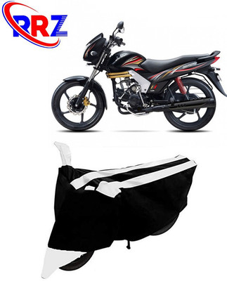 RRZ Waterproof Two Wheeler Cover for Mahindra(Centuro XT, Black, White)