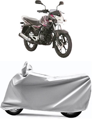 V VINTON Two Wheeler Cover for Bajaj(Discover, Grey)