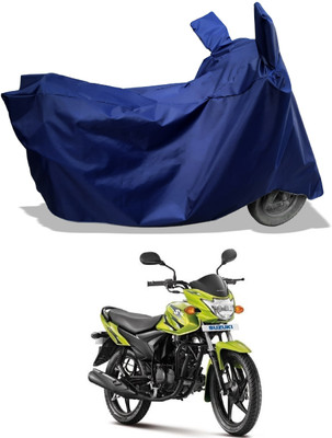 Amexride Two Wheeler Cover for Suzuki(Hayate, Blue)