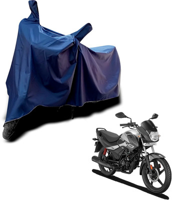 KEDIT Two Wheeler Cover for Hero(Passion Pro, Blue)