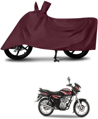 KEDIT Two Wheeler Cover for Bajaj(Discover 125 DTS-i, Maroon)
