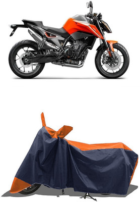 SUGASHRI Waterproof Two Wheeler Cover for KTM(790 Duke, Orange, Blue)