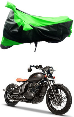 Mdstar Waterproof Two Wheeler Cover for JAWA(Perak, Green, Black)