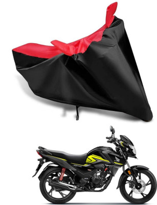 KEDIT Two Wheeler Cover for Honda(SP 125, Red, Black)