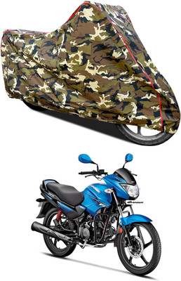 AutoGalaxy Waterproof Two Wheeler Cover for Hero(Glamour Programmed FI BS6, Yellow)