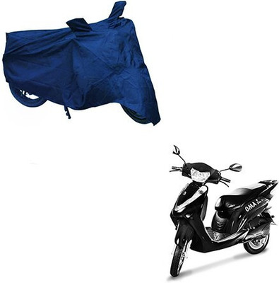 Varnwal E Commerce Waterproof Two Wheeler Cover for Lohia(Oma Star, Blue)
