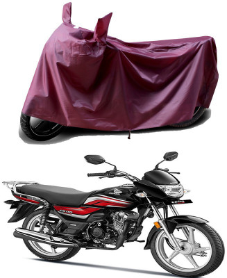 THE REAL ARV Waterproof Two Wheeler Cover for Honda(Dream, Maroon)
