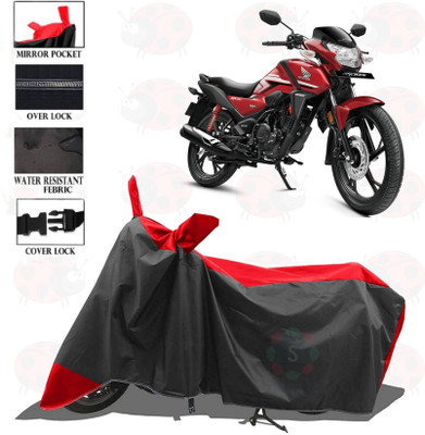 AASHTIK MART Two Wheeler Cover for Honda(SP 125, Red)