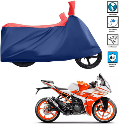 PAGORA Waterproof Two Wheeler Cover for KTM(RC 125 BS6, Red)