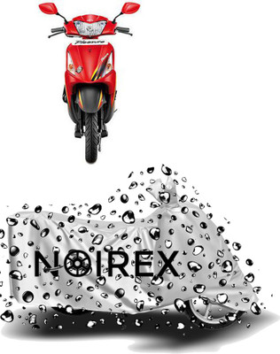 NOIREX Two Wheeler Cover for Hero(Pleasure, Silver)