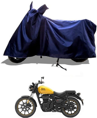 KEDIT Two Wheeler Cover for Royal Enfield(Meteor 350, Blue)
