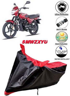 smwzxyu Waterproof Two Wheeler Cover for Bajaj(CT100, Red, Black)