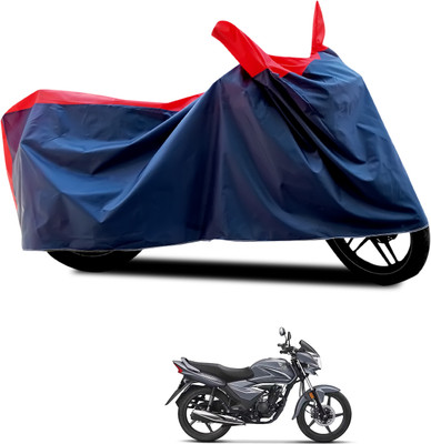 CODOKI Waterproof Two Wheeler Cover for Honda(CB Shine, Black, Red)
