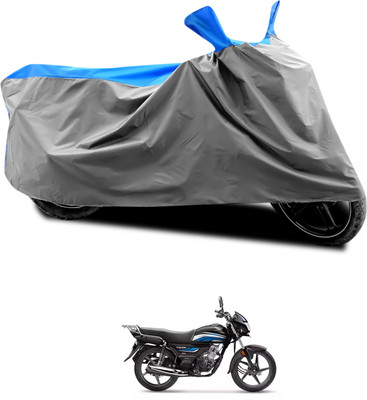 PAGORA Waterproof Two Wheeler Cover for Honda(CD 110 Dream, Grey, Blue)