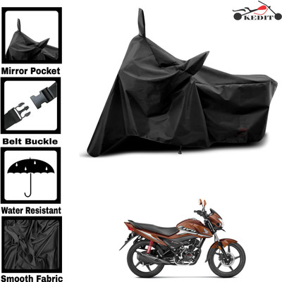 KEDIT Two Wheeler Cover for Honda(Livo, Black)