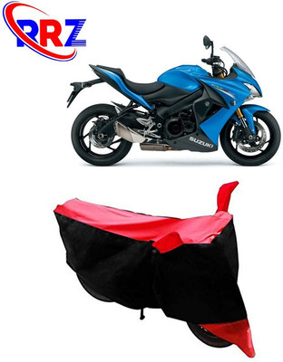 AutoGalaxy Waterproof Two Wheeler Cover for Suzuki(GSX S1000, Black, Red)
