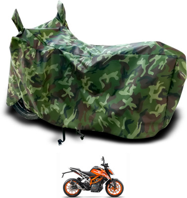 Shri Hanumat Two Wheeler Cover for KTM(RC 390, Green)