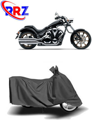 RRZ Waterproof Two Wheeler Cover for Honda(VT 1300CX, Grey)