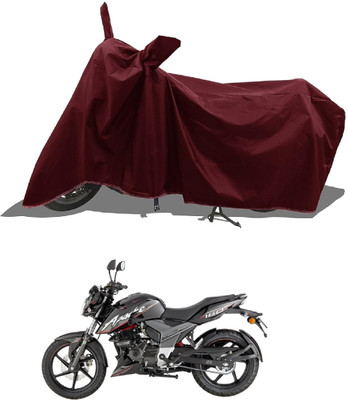 MWBB Waterproof Two Wheeler Cover for TVS(Apache RTR 160 4V, Maroon)