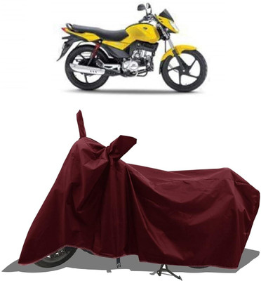 KEDIT Two Wheeler Cover for Mahindra(Stallio, Maroon)