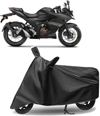 AUTO PEARL Two Wheeler Cover for Suzuki(Gixxer SF 250, Grey)