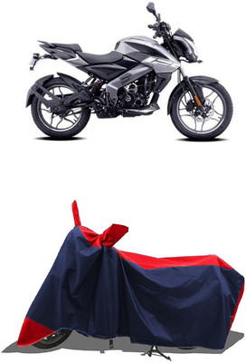 SUGASHRI Waterproof Two Wheeler Cover for Bajaj(Pulsar NS125, Red, Blue)