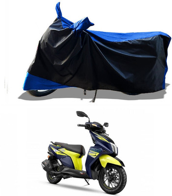 DeepShakshi AUTOMOTIVE Waterproof Two Wheeler Cover for TVS(NTORQ, Blue)