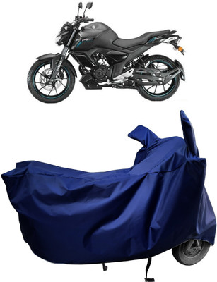 Amexride Two Wheeler Cover for Yamaha(FZ S V3 BS6, Blue)