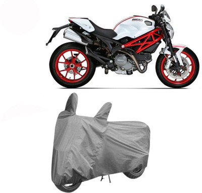 DeepShakshi AUTOMOTIVE Waterproof Two Wheeler Cover for Ducati(Monster 796 S2R, Grey)