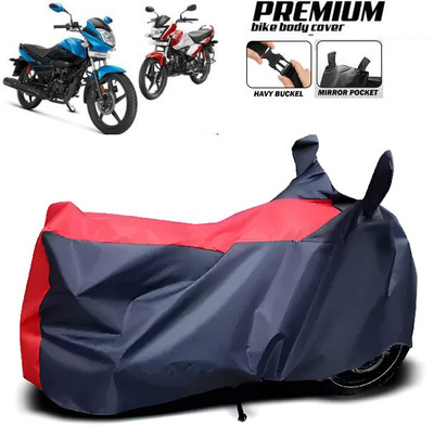 smwzxyu Waterproof Two Wheeler Cover for Hero(Super Splendor, Red, Blue)